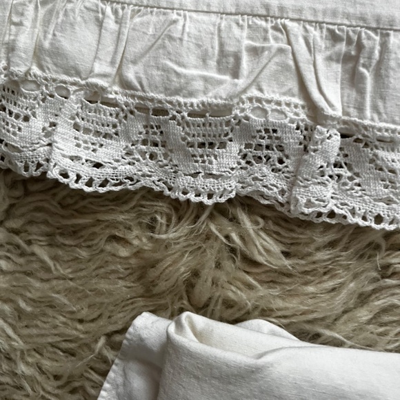 Victorian Vintage European linens pillow sham - Picture 3 of 7